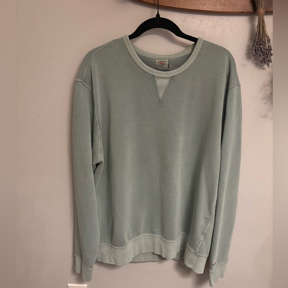 Men’s Faherty Beach Crewneck - XXL